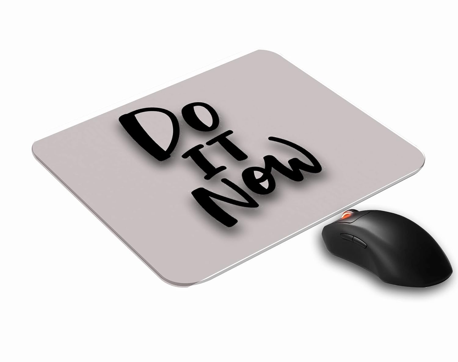 SKP Do It Now Text Printed Mouse Pad for Laptop/Computer (Anti Skid | Anti Slip | Gaming Mouse Pad | Ultra Slim | Size : 21.5 X 18 c.m )