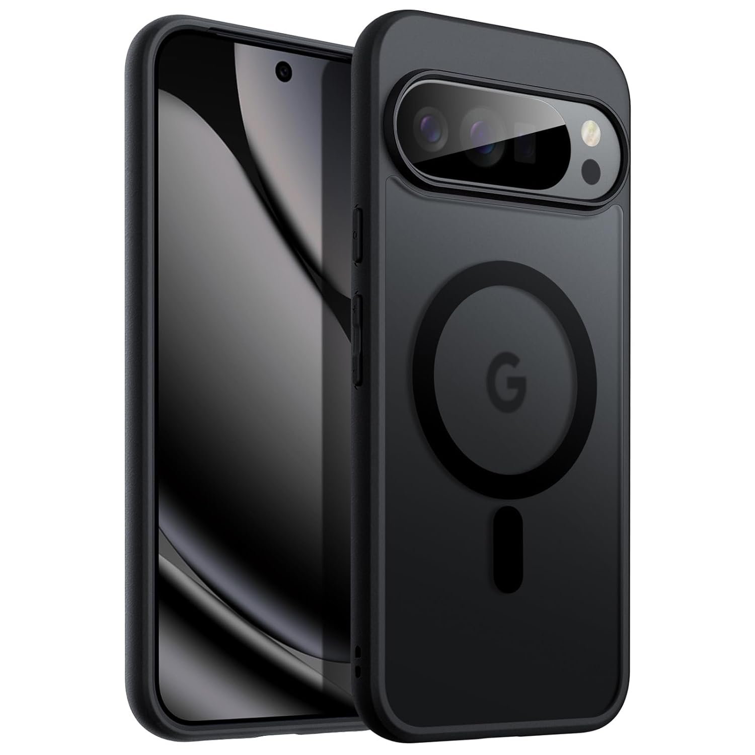 JETech Magnetic Case for Google Pixel 10 Pro XL, Obsidian