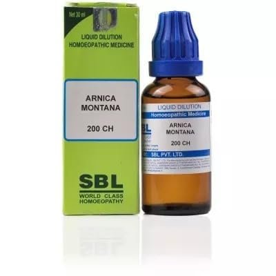 SBL Arnica Montana 200 CH Homeopathic Medicine (30ml)