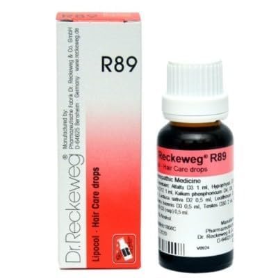 Dr Reckeweg R89 Homeopathic Drop For Hair 22ML