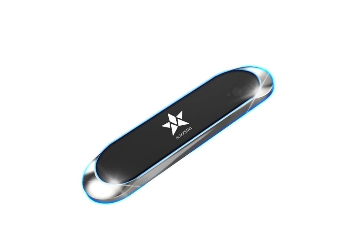 Blackstar MX1 Magnetic Mobile Phone Holder for Car Dashboard/Bike/Home/Office - has Strong & Safe Magnets -Car Phone Mount Stand-Compatible with All Mobiles (MAGSAFE Incompatible)