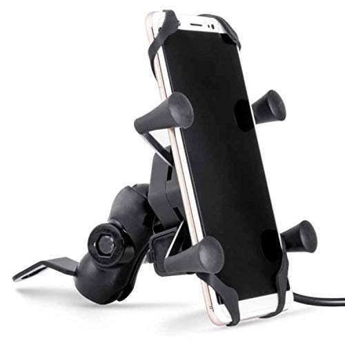 PA Mobile Charger Universal Bike Cell Phone Speed Bike Multi-Functional Mobile Holder X Grip Handlebar