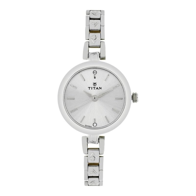 Titan Karishma Analog Silver Dial Women's Watch -NM2598SM01 / NL2598SM01