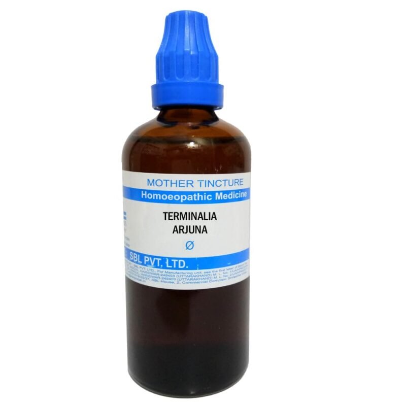 SBL Terminalia Arjuna Mother Tincture BOTTLE - Homeopathic Medicine