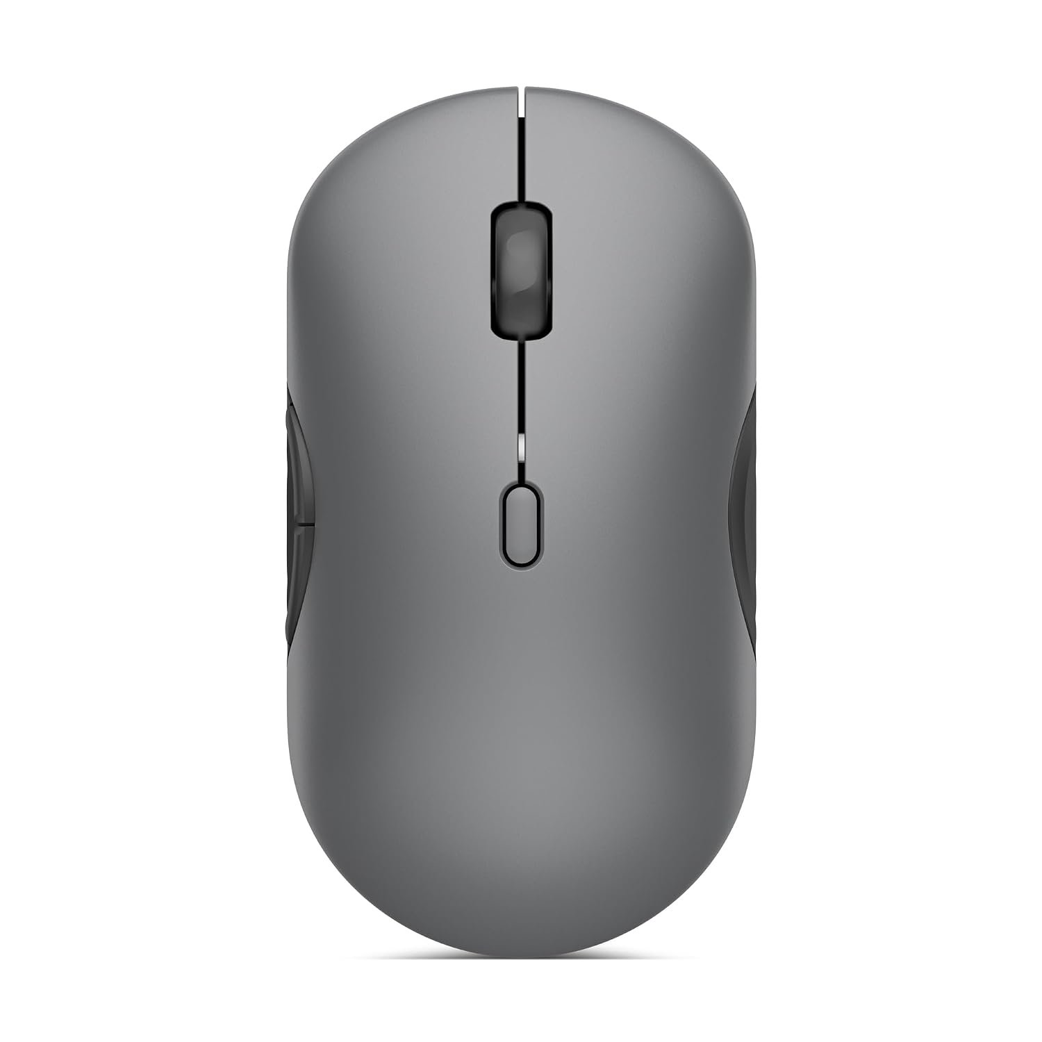 Lenovo 700 Multi-Device Wireless Silent Mouse, Bluetooth 5.3 or USB-A 2.4Ghz, Upto 5million Button clicks, 4000 DPI, Soft Touch Grip, Programmable Buttons, Dynamic Scroll Wheel, Luna Grey