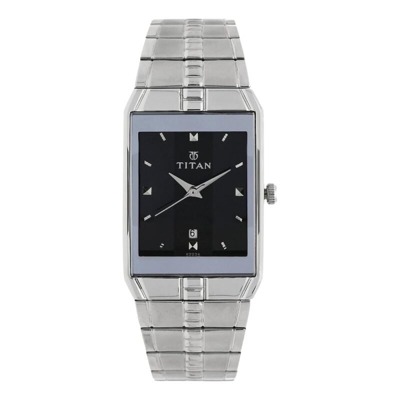 Titan Karishma Analog Black Dial Men's Watch-NM9151SM02 / NL9151SM02