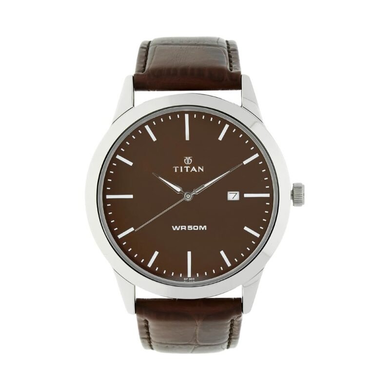 Titan Analog Brown Dial Men's Watch-NM1584SL04 / NL1584SL04/NP1584SL04