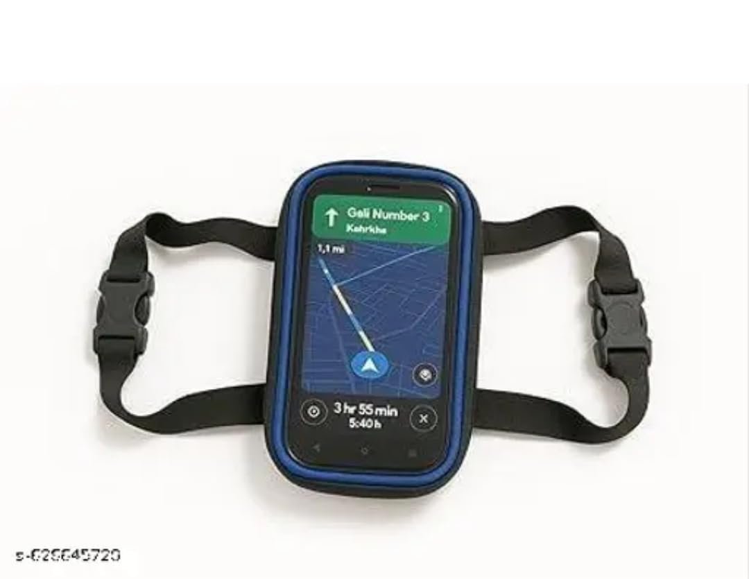 Bike Phone Holder Bag with Adjustable Straps for Navigation
