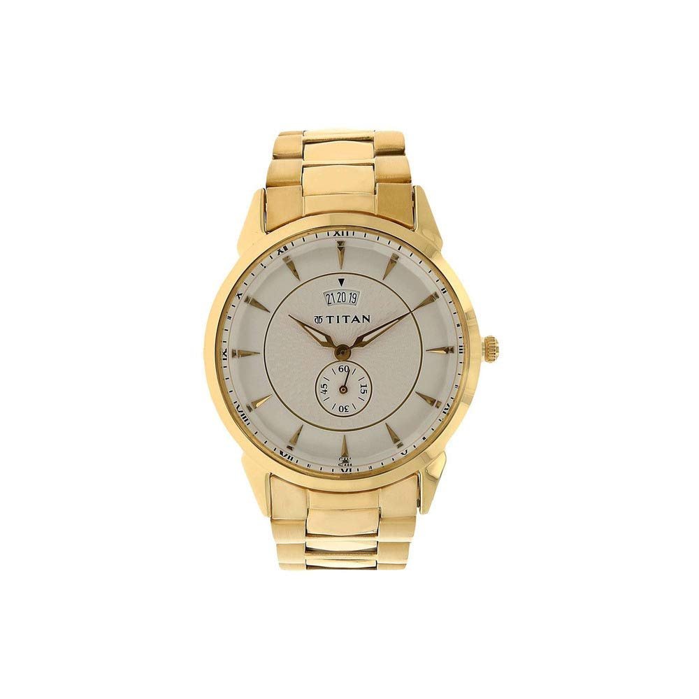 Titan Regalia Analog Silver Dial Men's Watch-NM1521YM01 / NL1521YM01/NP1521YM01