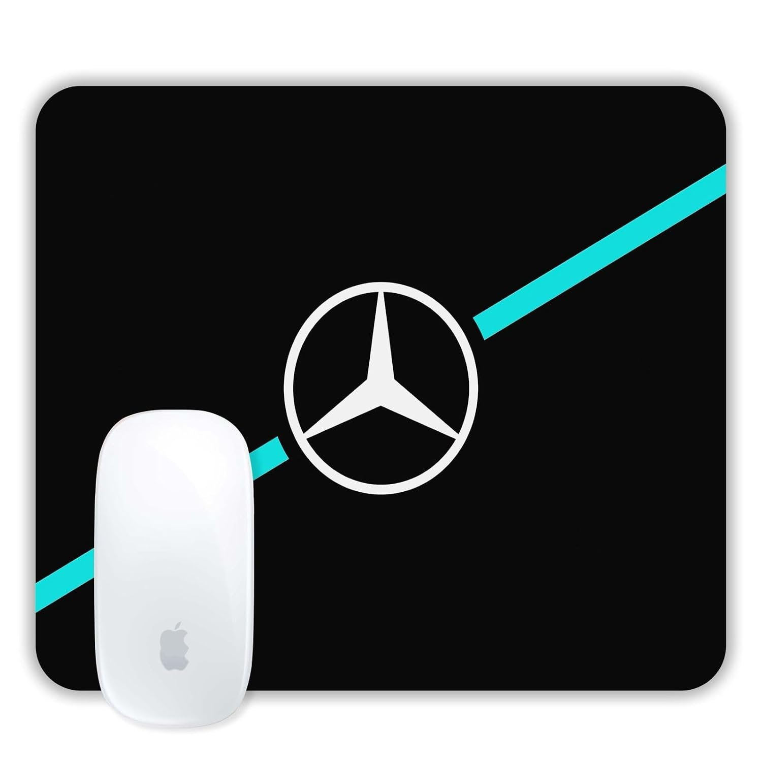 TURTLEWINGS | Mousepad | Formula One F1 Race Car on Track Mousepad – 22x18 cm, 3mm Thick | Dynamic Print Non-Slip Rubber Base | Office, Study & Gaming Use | Premium Smooth Surface