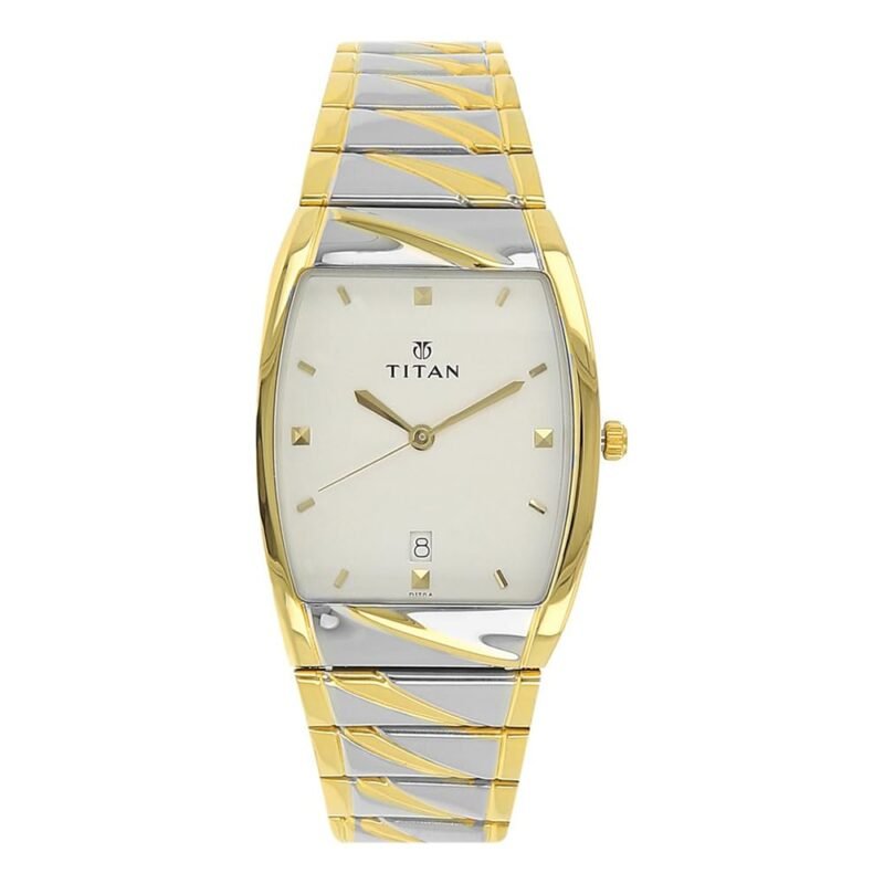Titan Karishma Analog White Dial Men's Watch -NM9315BM01 / NL9315BM01/NP9315BM01