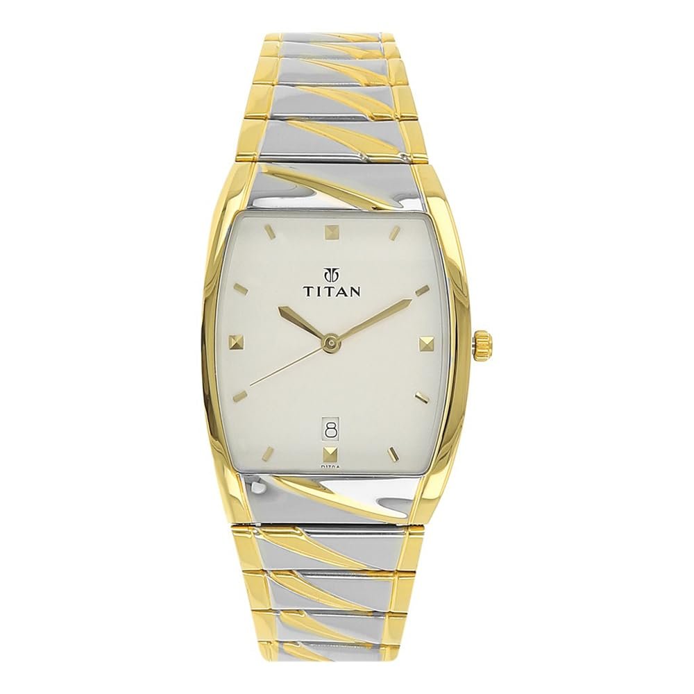 Titan Karishma Analog White Dial Men's Watch -NM9315BM01 / NL9315BM01/NP9315BM01