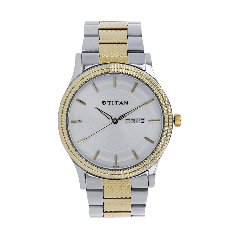 Titan Octane Analog Silver Dial Men's Watch-NL1650BM03/NP1650BM03