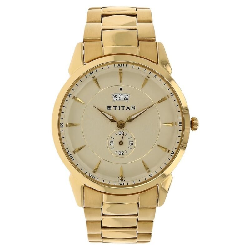 Titan Regalia Analog White Dial Men's Watch NM1521YM02/NN1521YM02/NP1521YM02