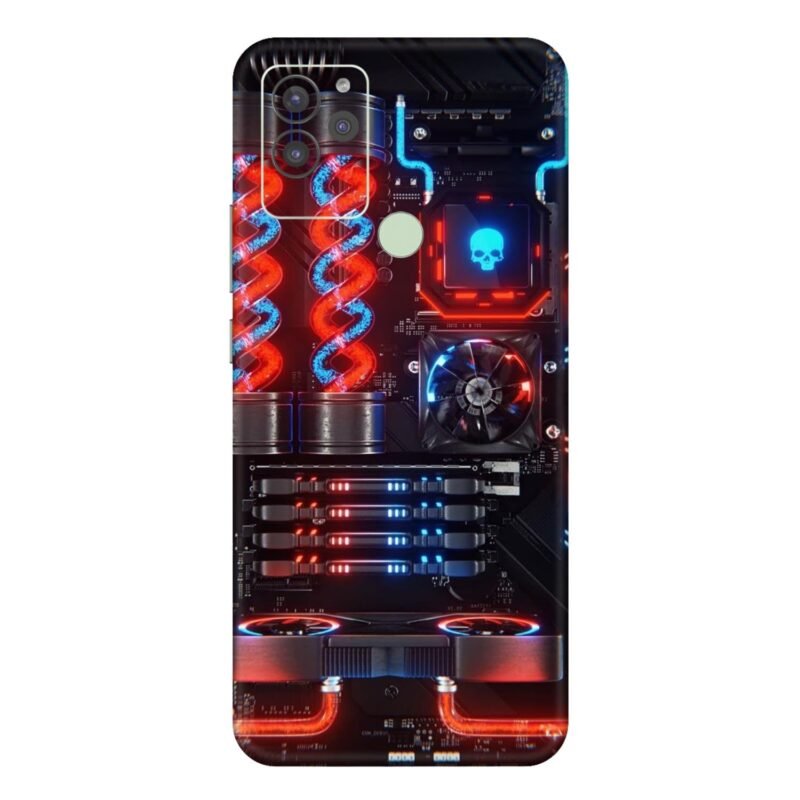 SKIN FACTORY Skin Sticker for Mobile Compatible with Lava Blaze PRO (Not Back Cover) Scratchless, Back & Camera Protector,Lava Blaze PRO -SF-54