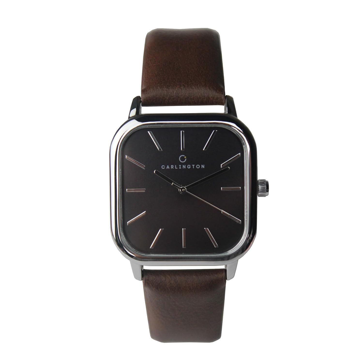 Carlington Aristocrat Series Men's Analog Watch | Premium Leather Strap | Elegant Luxury Business Wrist Watch for Men & Boys - Model CT 1078