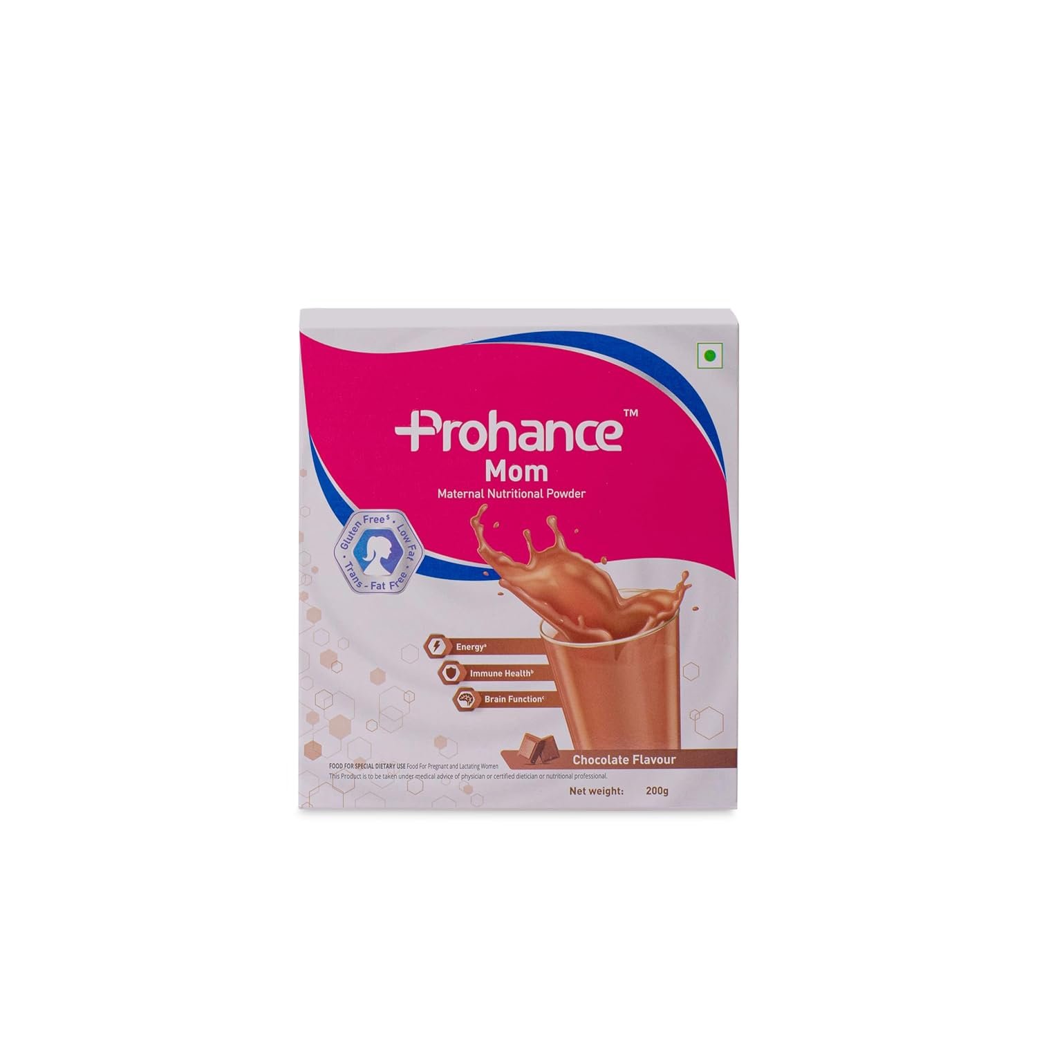 Prohance Mom Chocolate Flavour Powder - Pack of 200g Powder