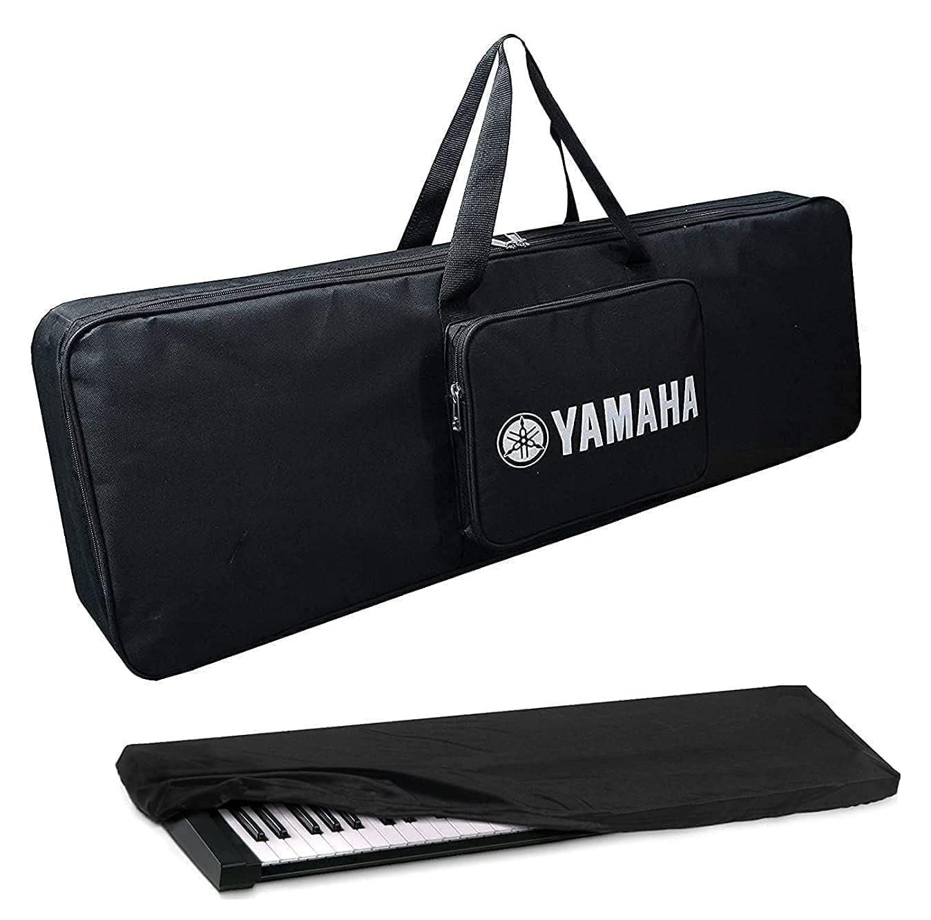 Mexa Keyboard Bag Compatible With Yamaha PSR- F51 / F52 / F50 / E273 / E283 / E383 / E263 Keyboard Bag Padded Quality With Dust Cover.