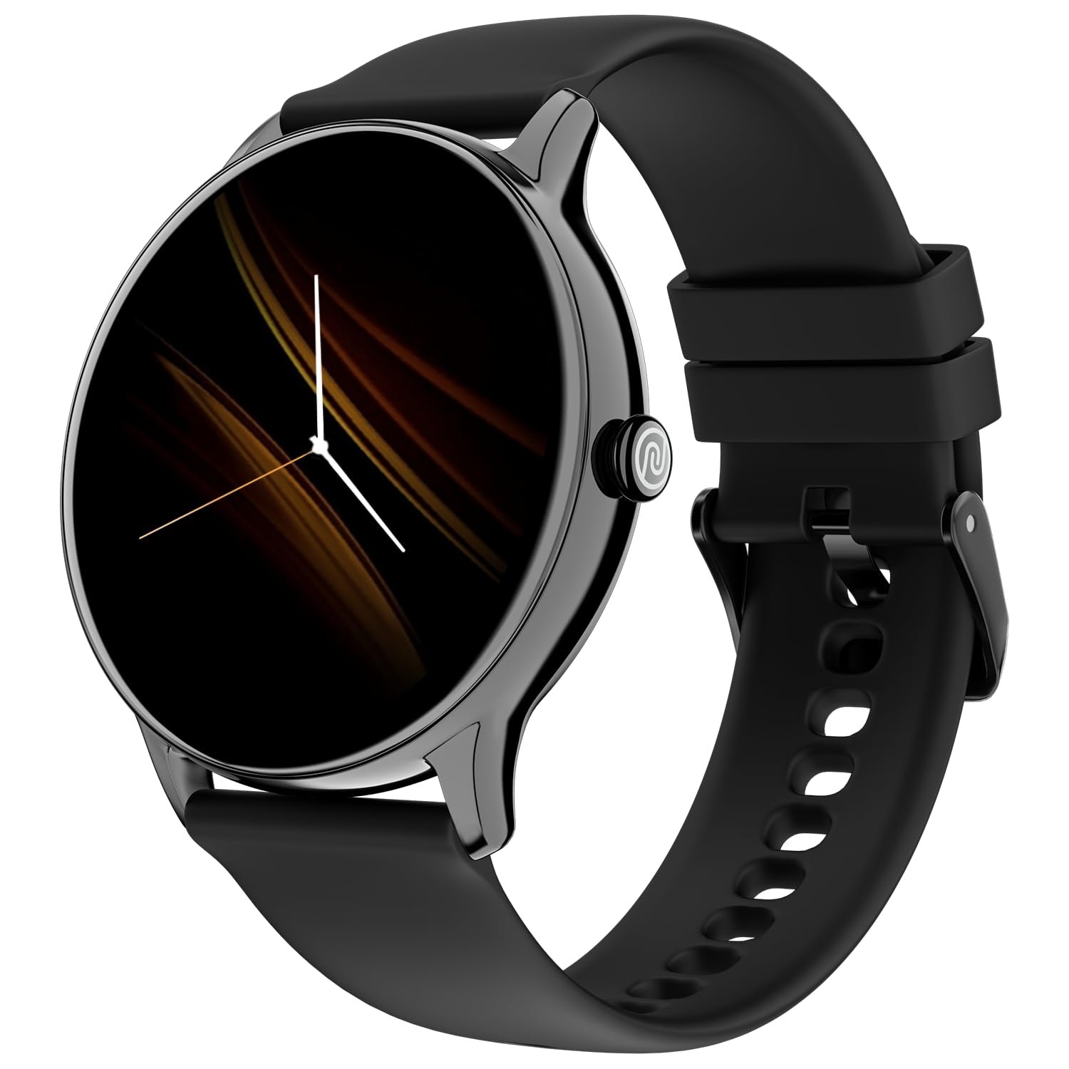 Noise Twist Go Round dial Smartwatch with BT Calling, 1.39" Display, Metal Build, 100+ Watch Faces, IP68, Sleep Tracking, 100+ Sports Modes, 24/7 Heart Rate Monitoring (Jet Black)
