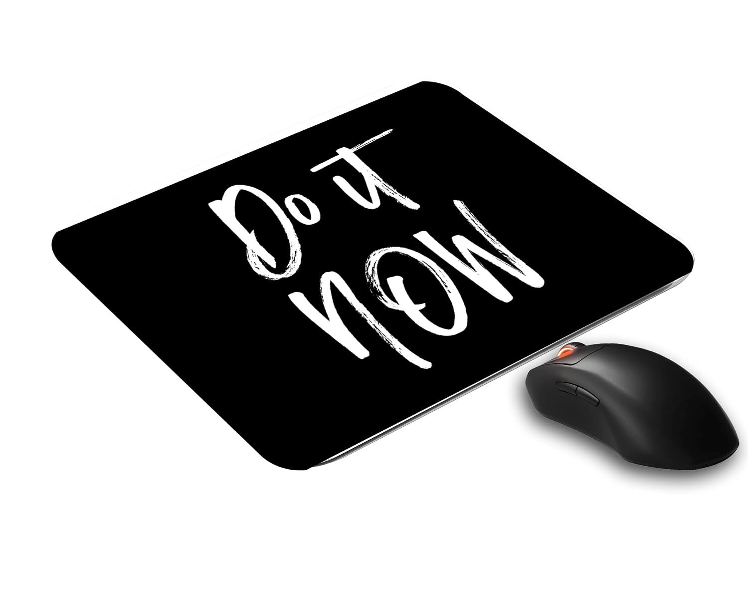 KRL Do It Now Quote Designer Mousepad for Laptop/Computer (Gaming Mouse Pad | Ultra Slim | Size : 21.5 X 18 c.m )