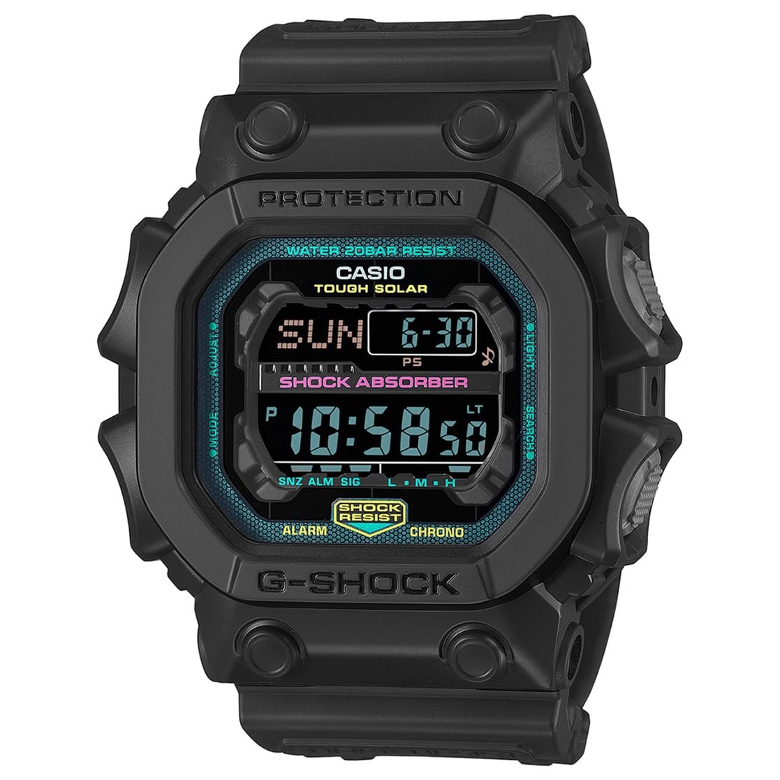 Casio G-Shock GX-56MF-1DR Digital Black Dial Men Watch Black Resin Strap (G1565)