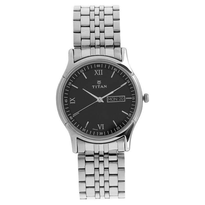 Titan Karishma Analog Black Dial Men's Watch-NL1636SM01