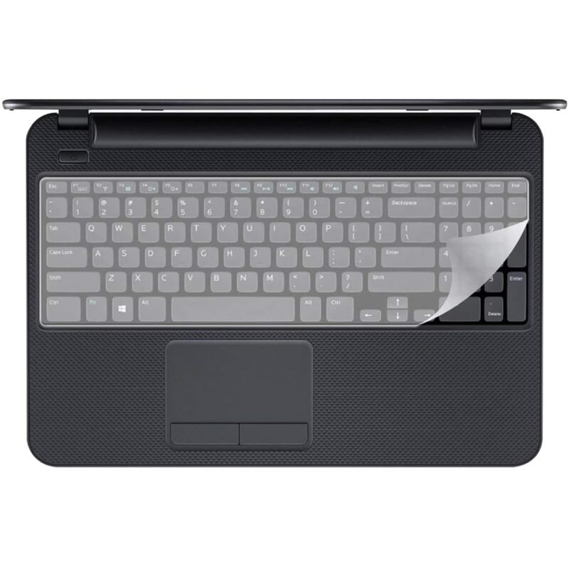 Gizga Essentials Universal 14.1 Inch Laptop Keyboard Protector Skin| Transparent Silicone Laptop Keyboard Cover|Flexible Spill-Resistant Dustproof Keyguard for HP Dell Lenovo Acer ASUS Toshiba