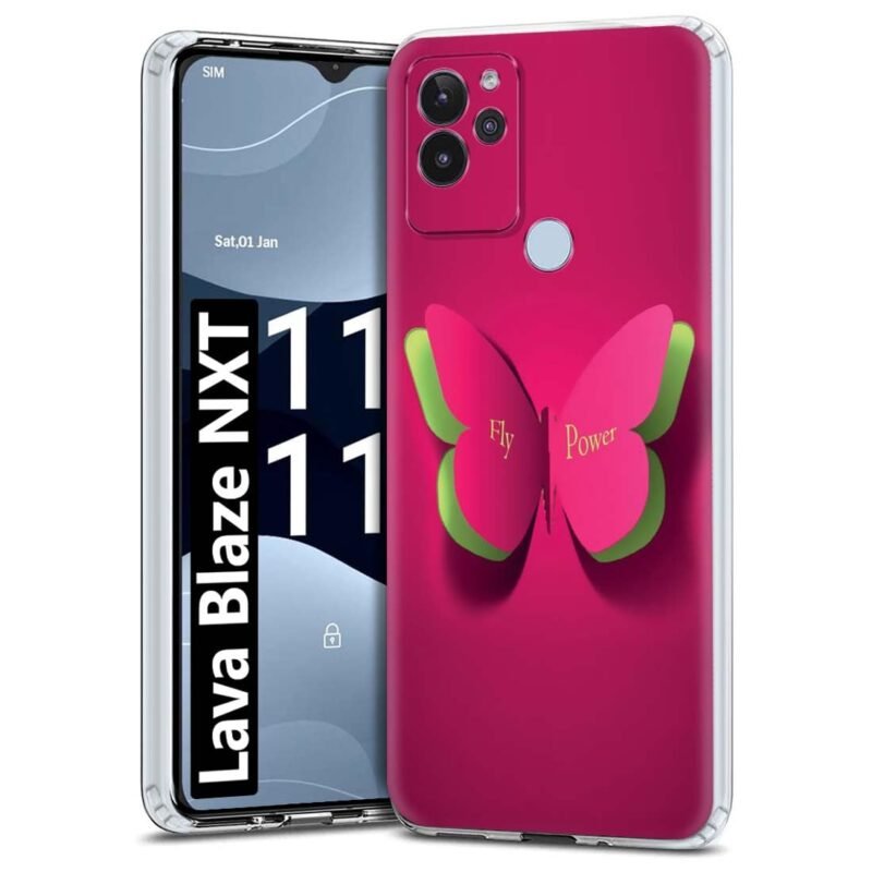 Fashionury Soft Silicon Printed Designer Mobile Back Cover for Lava Blaze NXT -D0344
