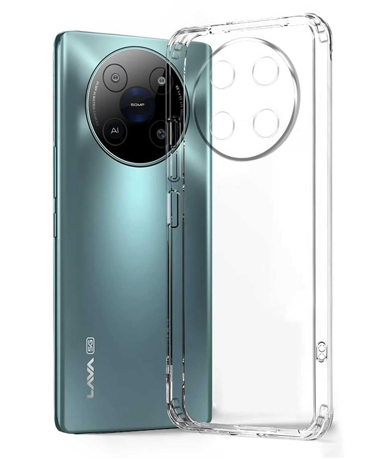 Lava Yuva 5G Soft Silicone TPU Back Cover Compatible with Lava Yuva 5G