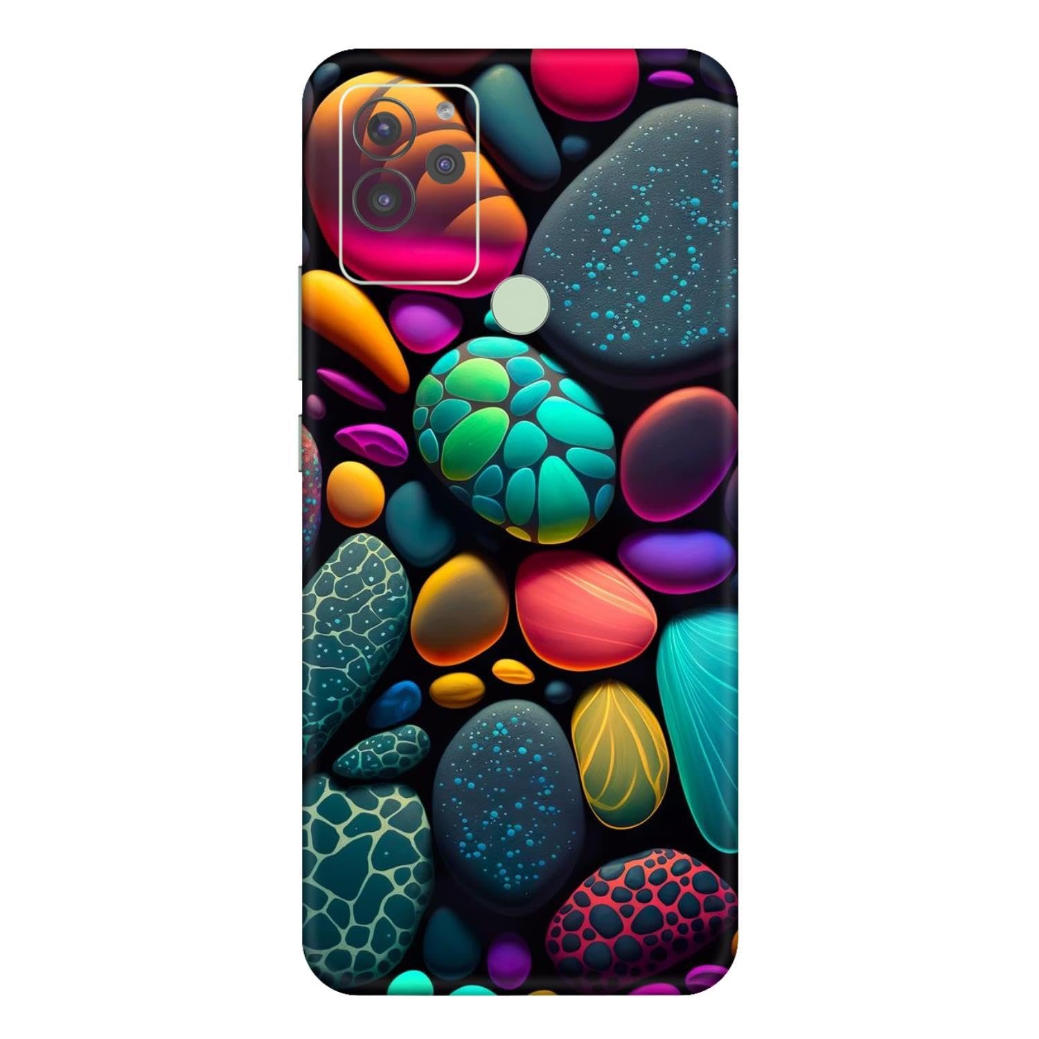 SKIN FACTORY Skin Sticker for Mobile Compatible with Lava Blaze PRO (Not Back Cover) Scratchless, Back & Camera Protector,Lava Blaze PRO -SF-94