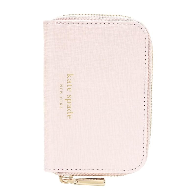 kate spade new york Devin Clutch/Small MagSafe Wallet for Women -Chalk Pink