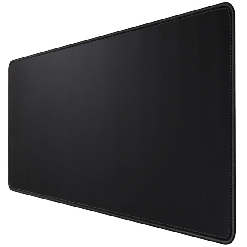 Gaming Mouse Mat/Large Mouse Pad 900 x 400 x 3mm / XXL mouse pad/large size | improved precision and speed | rubber base for stable grip on smooth surfaces | non-slip (90x40 Black)