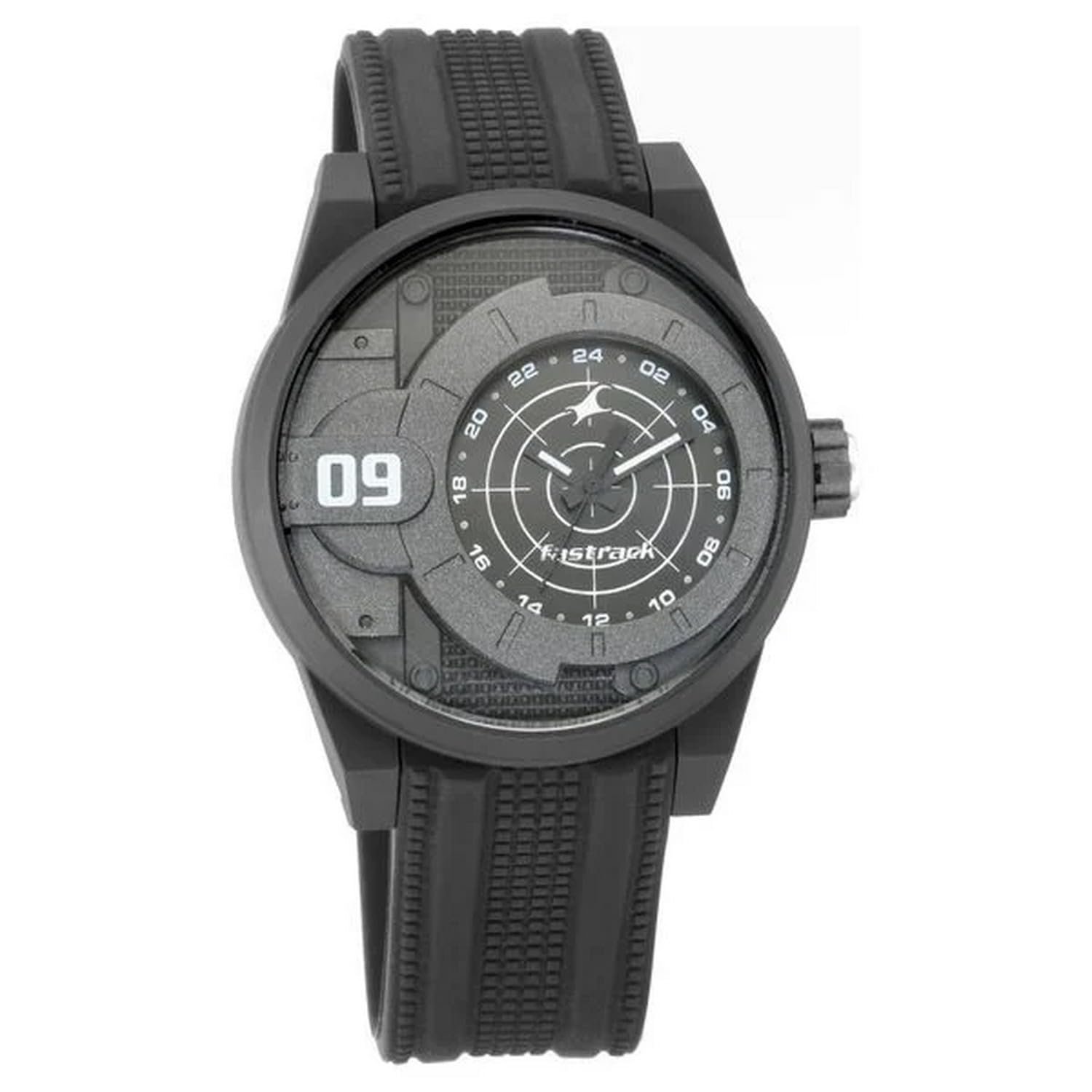 Fastrack Trendies Analog Black Dial Men's Watch-38058PP03/NP38058PP03