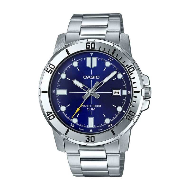 Casio Analog Blue Dial Men's Watch-MTP-VD01D-2EVUDF (A1364)