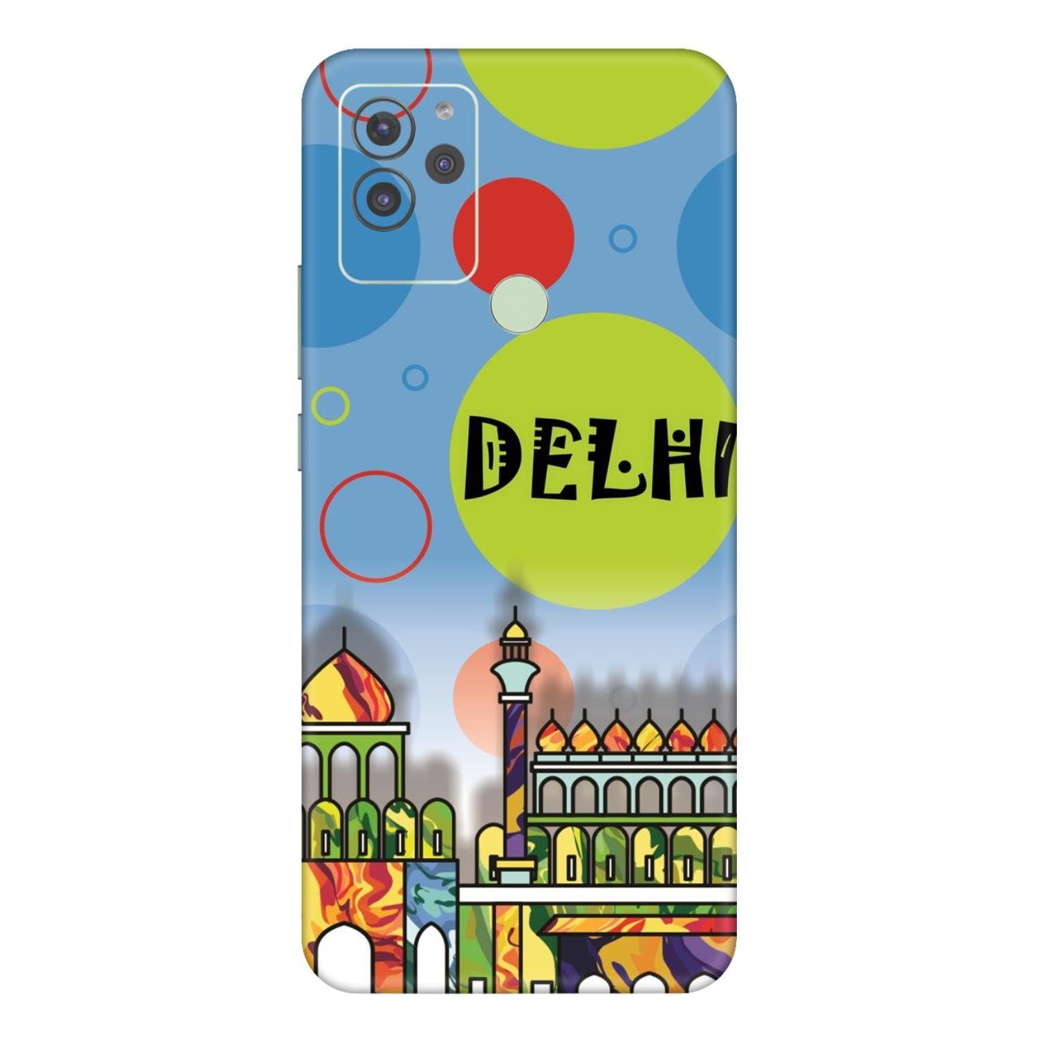 SKIN FACTORY Skin Sticker for Mobile Compatible with Lava Blaze PRO (Not Back Cover) Scratchless, Back & Camera Protector,Lava Blaze PRO -SF-136