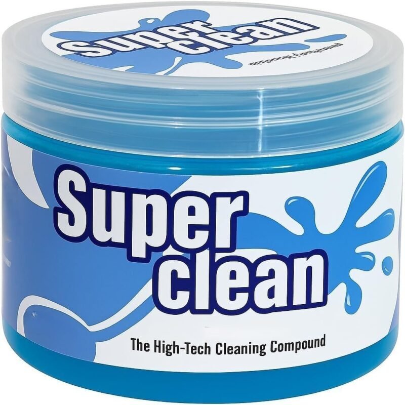 1 Pack, Cleaning Gel for Car AC Vent Keyboard PC Laptop Blue