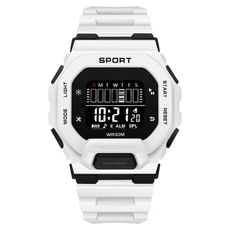Sport Digital Square Dial Multifunction Working Like Alarm,Day&Date,LED Luminous,Stop Watch,24h Time Display Water&Shock Resistance Watch for Boys