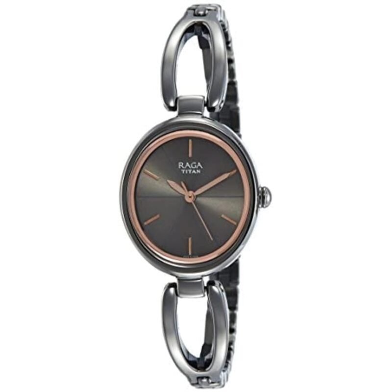 Titan Raga Viva Analog Silver Dial Women's Watch-NM2579QM01 / NL2579QM01/NP2579QM01
