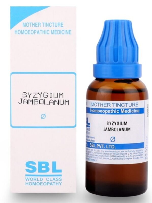 SBL SYZYGIUM JAMBOLANUM Mother Tincture Q 100