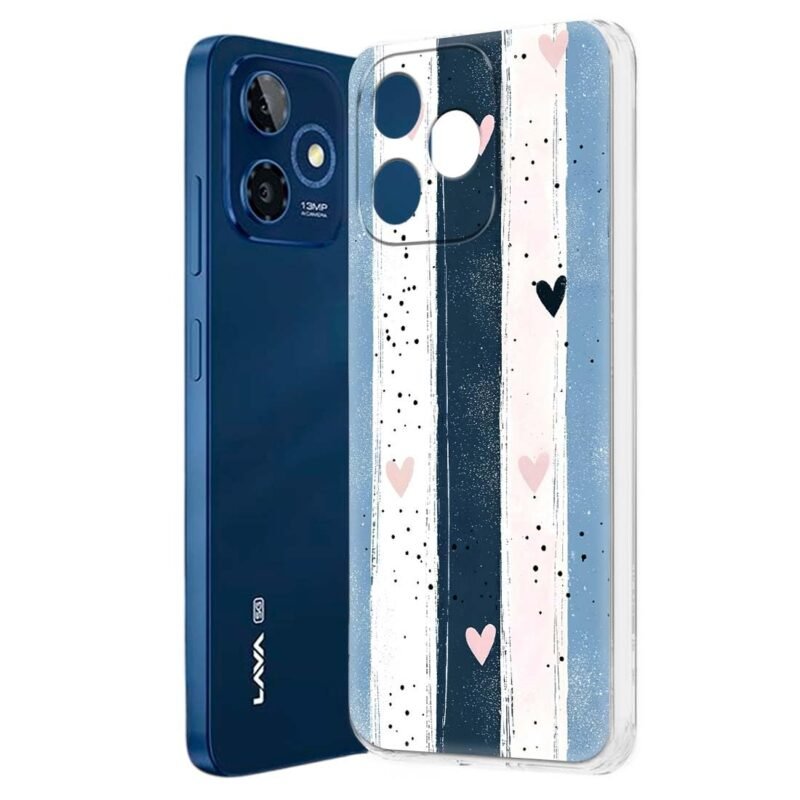 Soft Silicon Printed Designer Mobile Back Cover for Lava Shark 5G -D3291