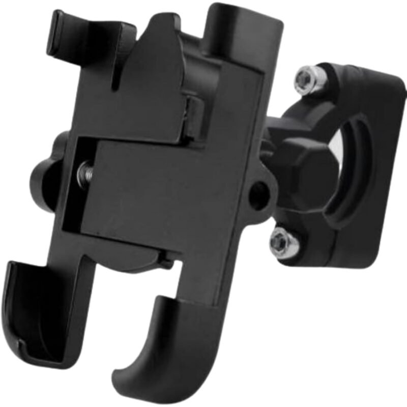 Metal Mobile Phone Holder for Bike Motorcycle Handlebar Mount - Cell Stand for Bikes