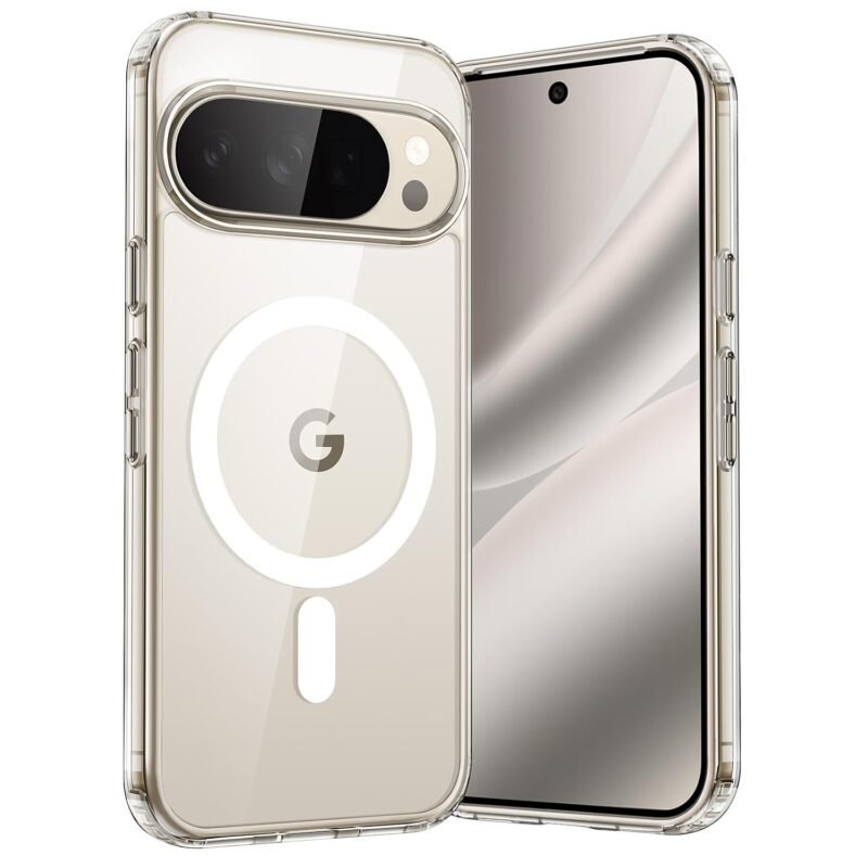 JETech Magnetic Case for Google Pixel 10 Pro XL, Clear