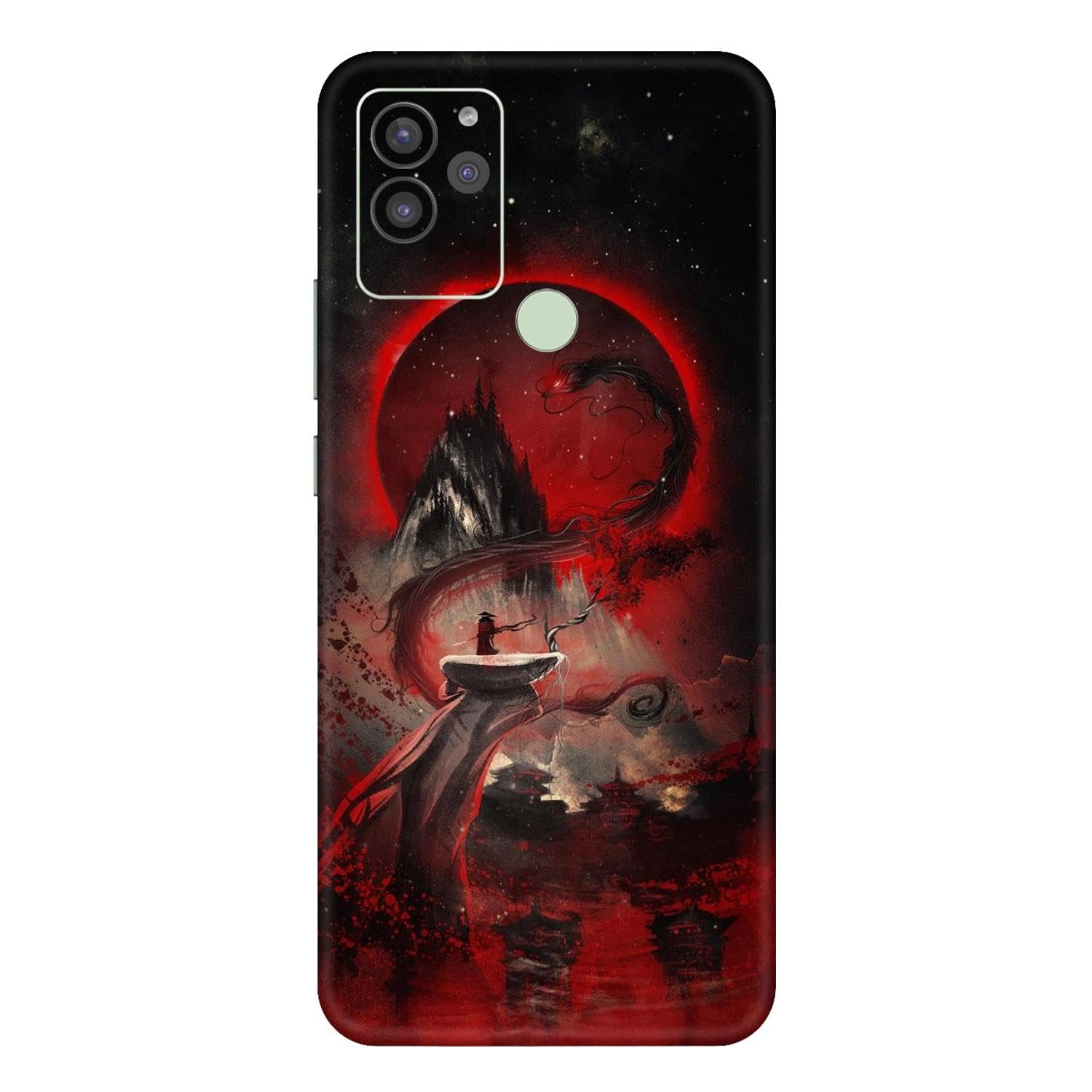 SKIN FACTORY Skin Sticker for Mobile Compatible with Lava Blaze PRO (Not Back Cover) Scratchless, Back & Camera Protector,Lava Blaze PRO -SF-26