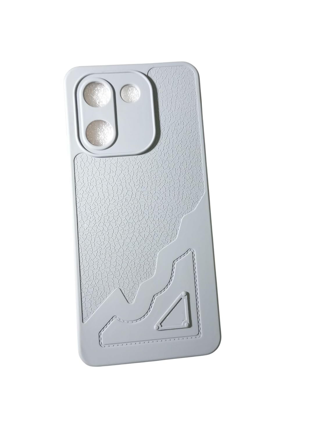 T20 Back Cover for Lava Bold N2 / Lava Yuva Star 3 New (Gray)