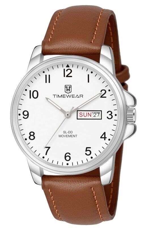 TIMEWEAR Analog, Day Date Functioning, Strap Watch for Men