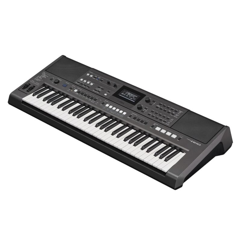 Yamaha PSR-I610 61-Key Professional Portable Keyboard, Upgraded from PSR-I510, Indian & Western Tones, Songs, Advanced Accompaniment Styles, Performance-Ready Features, Power Adapter Included