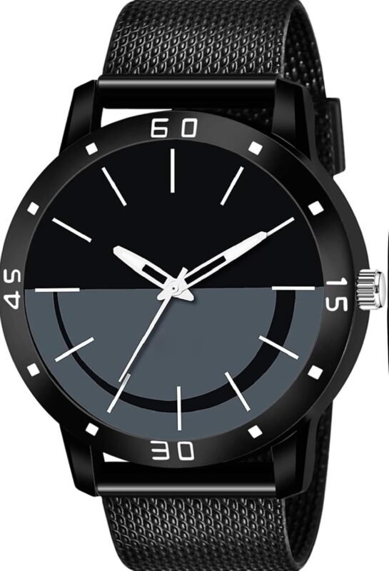 Classic Analog Wrist Watch with Stylish Round Dial Adjustable Strap and Quartz Movement for Everyday Wear