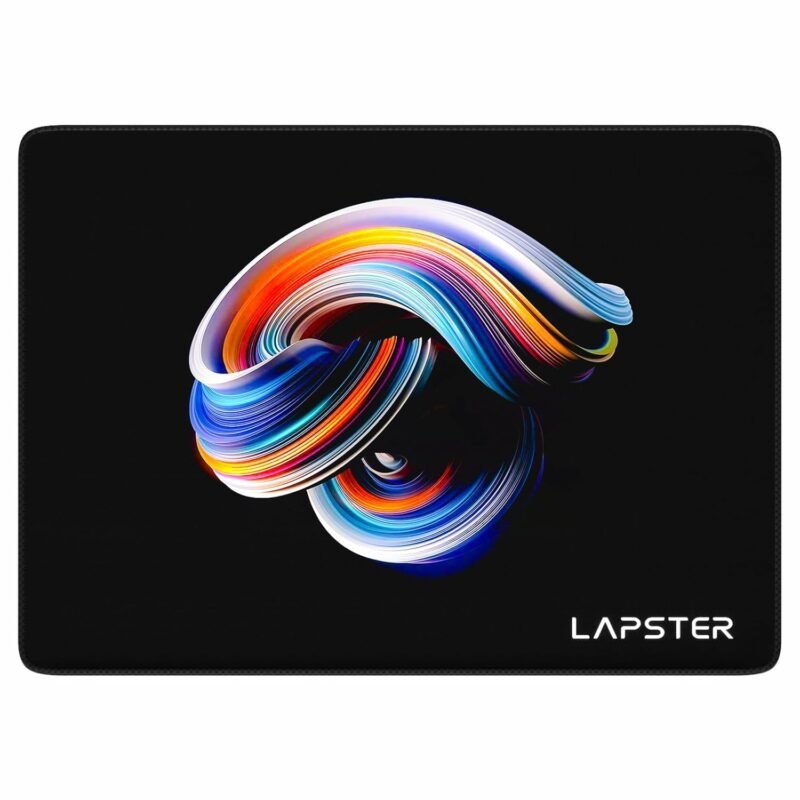 Lapster Speedo Design Gaming Mouse pad, Non-Slip Rubber Base Mouse Pad, with Antifray Stitched Embroidery Edges (220X190X3MM)