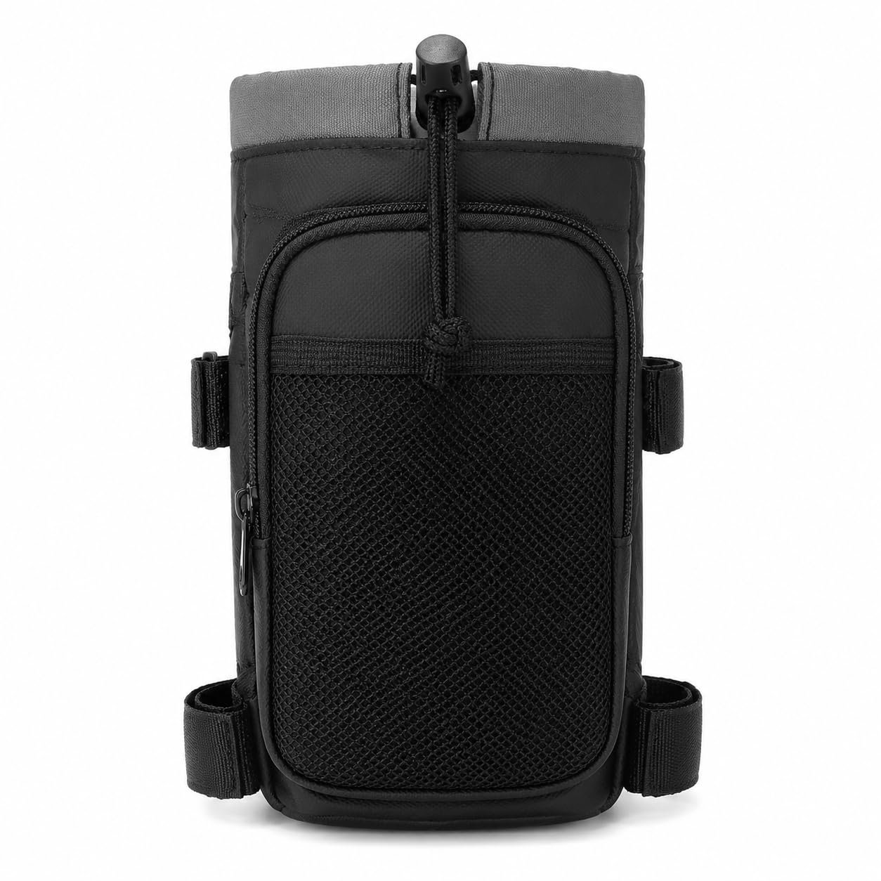 Bicycle Handlebar Bag, Insulated Water Bottle Holder, Phone Pouch, Waterproof Cycling Storage for Mountain Bike Outdoor Sports