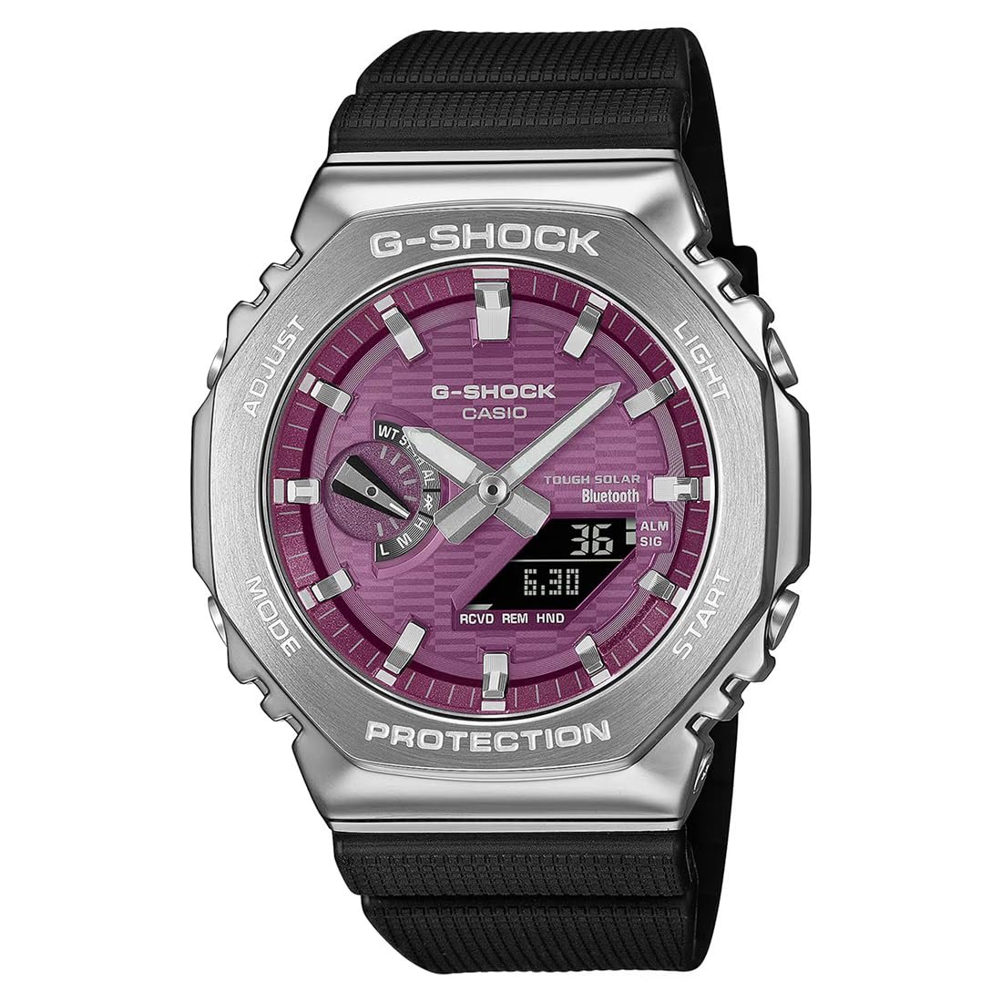 Casio G-Shock GBM-2100A-4BDR Bluetooth Analog-Digital Burgundy Dial Men (G1735)